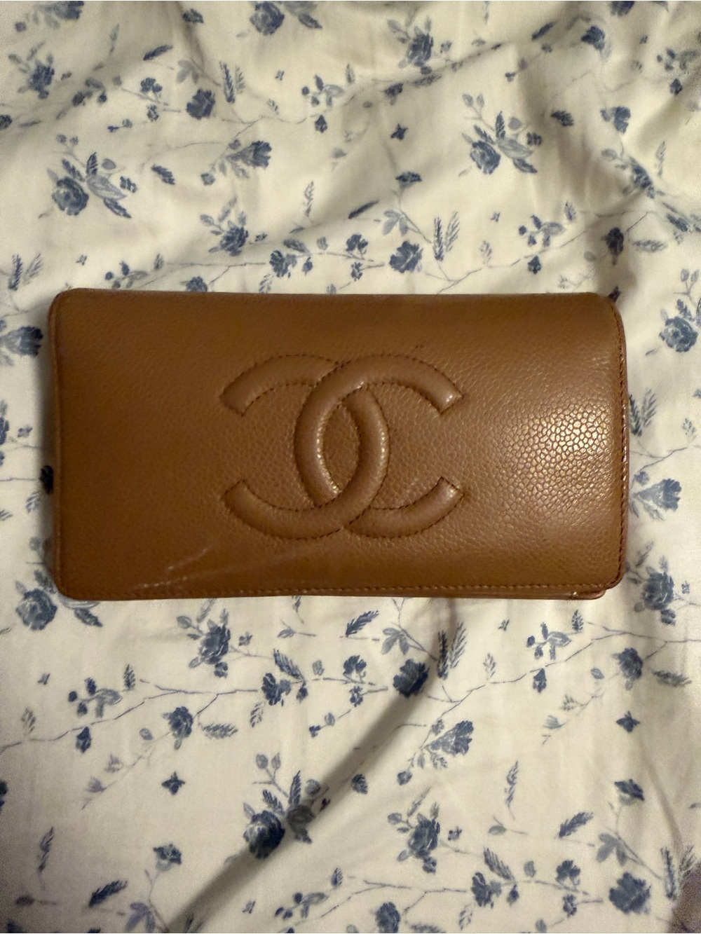 Chanel CC Caviar Wallet